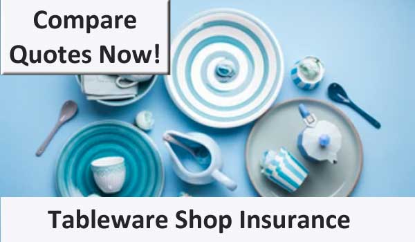 tableware shop insurance image