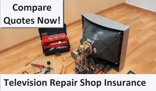 television repair shop insurance image